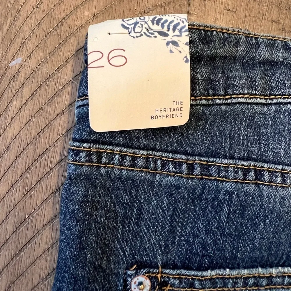 Anthropologie Pilcro The Heritage Boyfriend Jean - 26